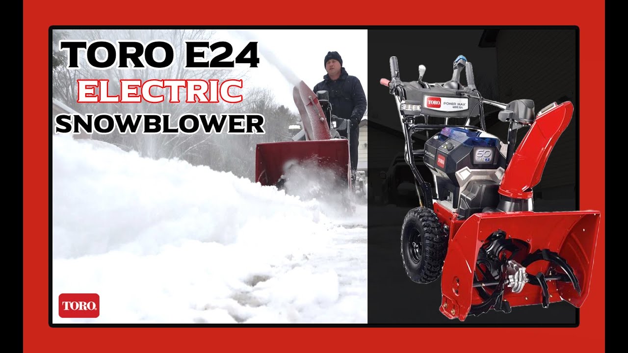 Электрический снегоочиститель TORO E24 в работе с Donyboy73!