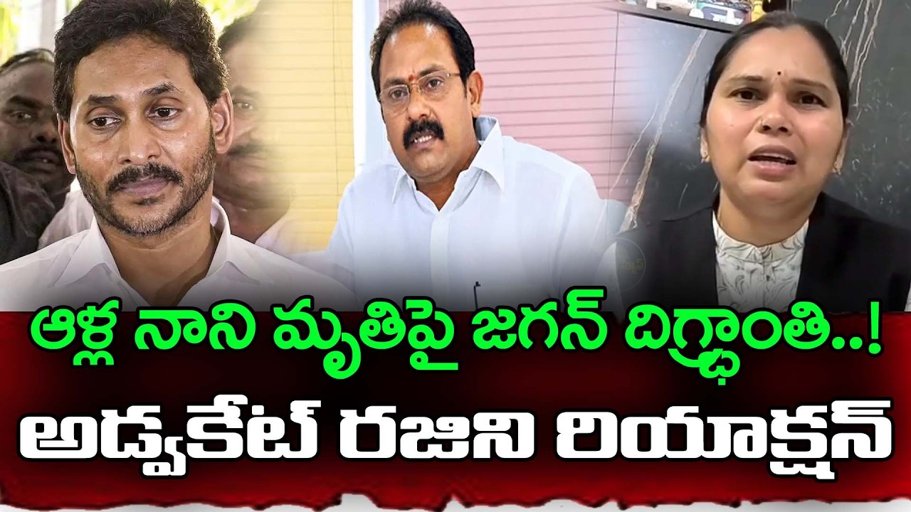 Advocate Rajini Reaction On Ys Jagan Emotional On Alla Nani | Varadhi News
