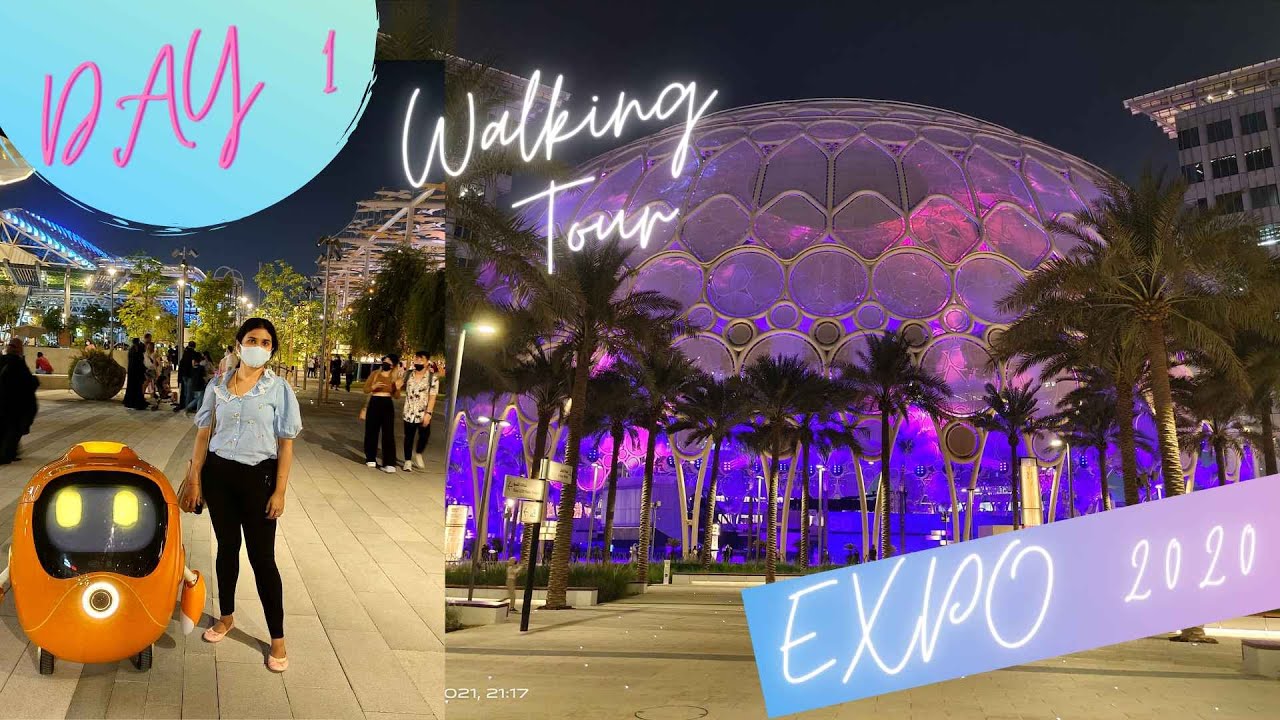 SUSTAINABILITY DISTRICT I Day 1 I Walking tour on a weekend @ EXPO 2020