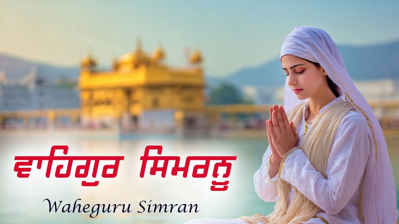 Waheguru Simran | ਵਾਹਿਗੁਰੂ ਸਿਮਰਨ | Best Relaxing Music #waheguru #waheguruji #wmk #relaxingmusic