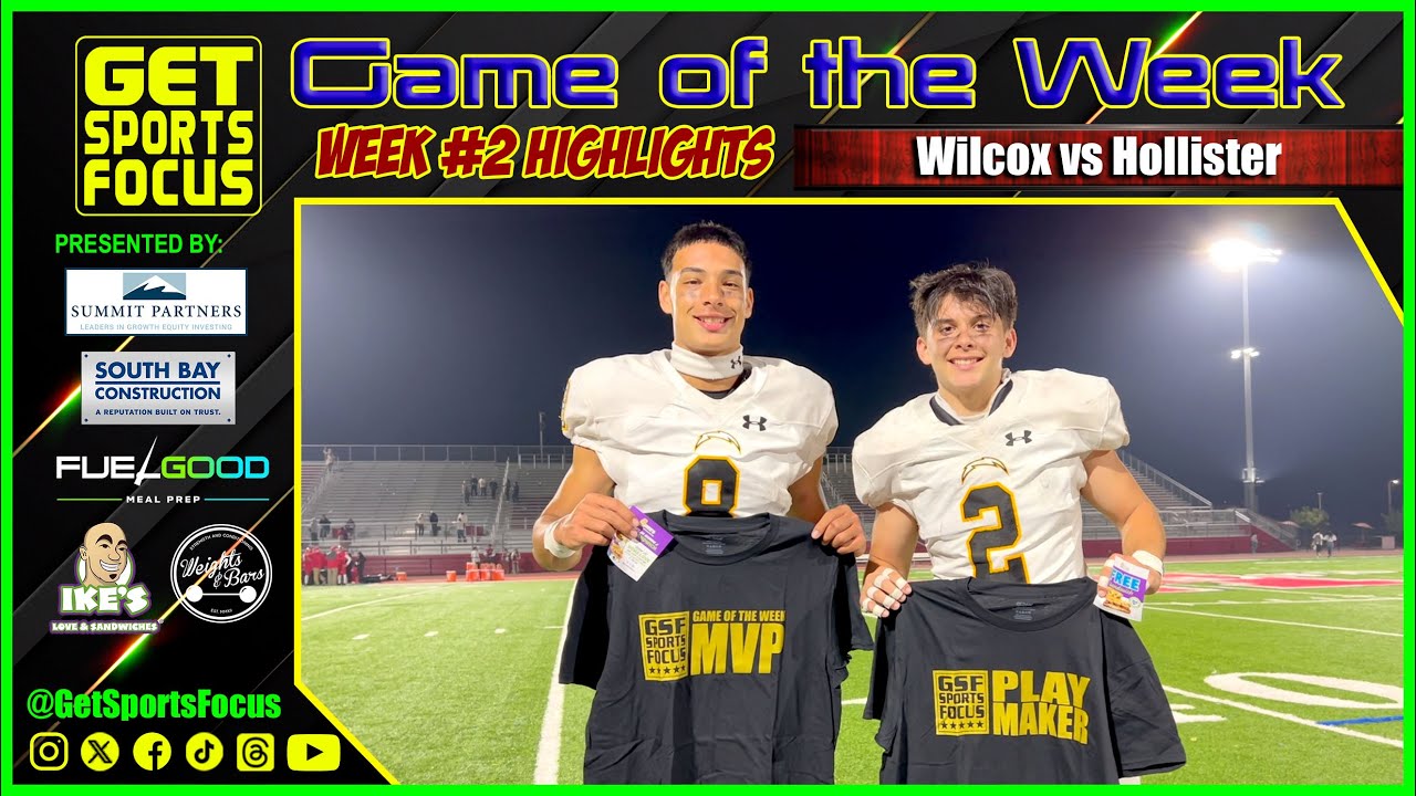 ‼️OFFICIAL HIGHLIGHTS‼️ Game of the Week | Wilcox Chargers vs Hollister Haybalers