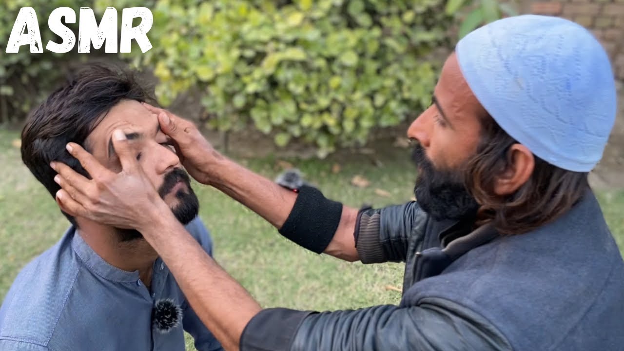 MOST SATISFYING HEAD & BACK MASSAGE BY PAKISTANI STREET MASSAGER