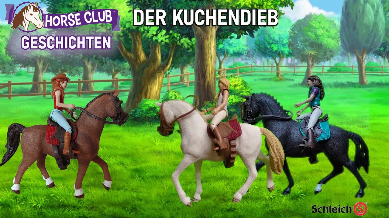 Schleich Pferde Video - Der Kuchendieb  [ Horseclub Geschichten ]