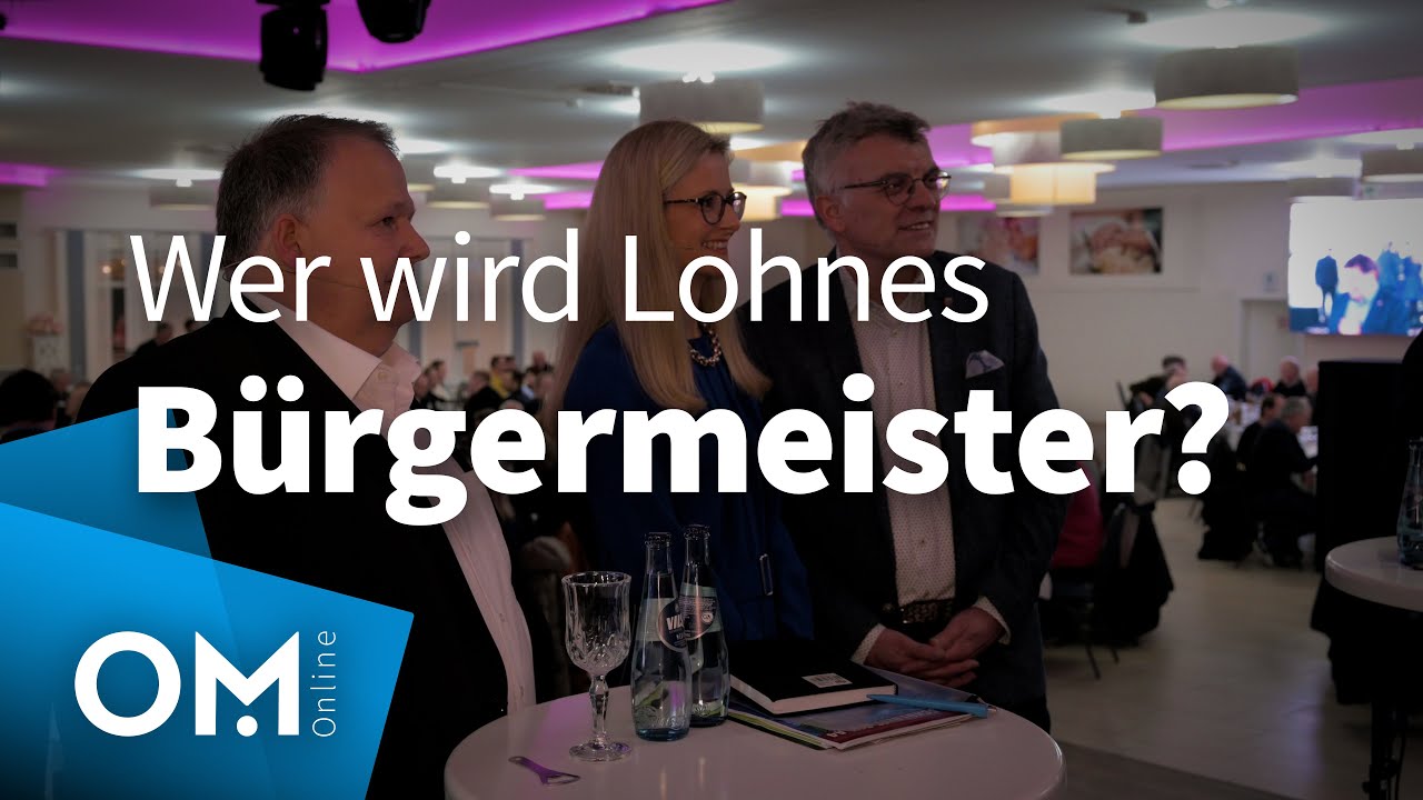 Schlagabtausch beim Triell: Wer wird Bürgermeister in Lohne?