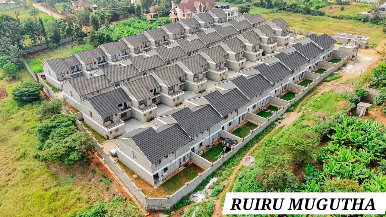 INSIDE Ksh. 16,000,000 4 BEDROOM TOWNHOMES WITH A DSQ Houses for sale in Ruiru Rentals 75k #house