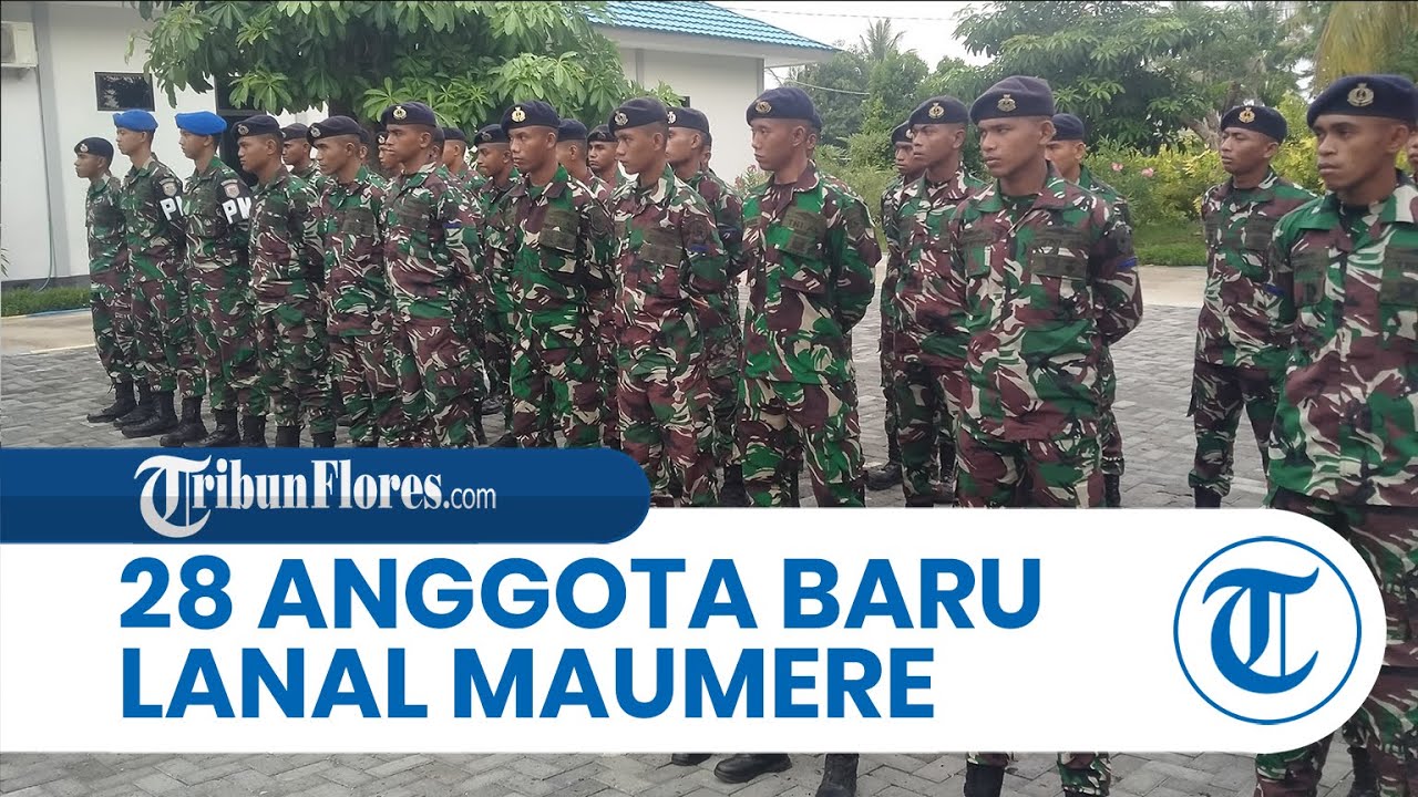 28 Anggota Baru TNI AL Asal Flores Bertugas di Lanal Maumere, Danlanal: Ini Sejarah Besar
