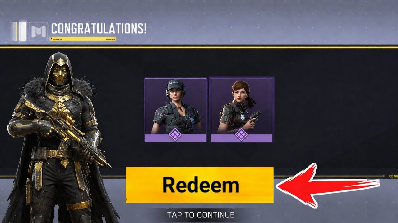 How To Get Free Epic Manta Ray & Free Urban Tracker Characters  in cod Mobile | codm Free Skins 