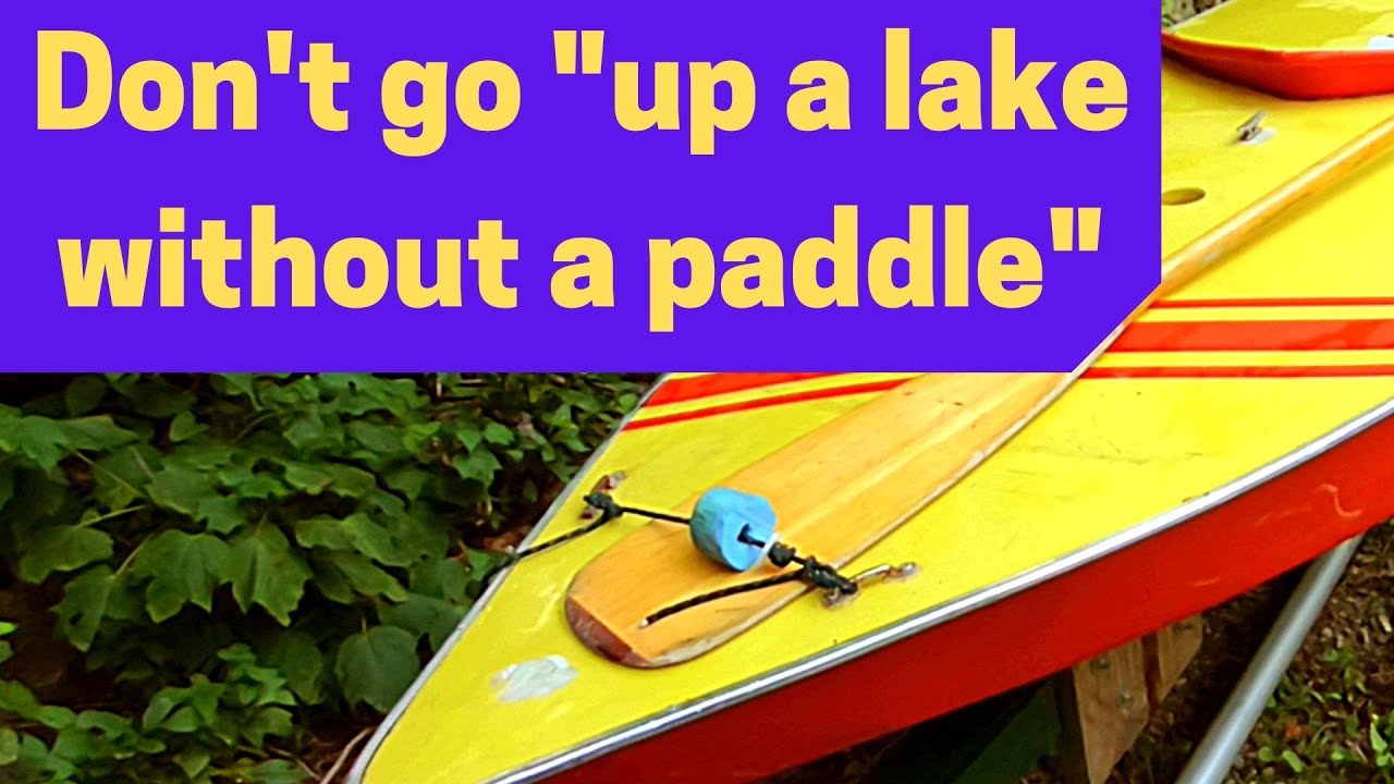 Sunfish Sailboat paddle attachment