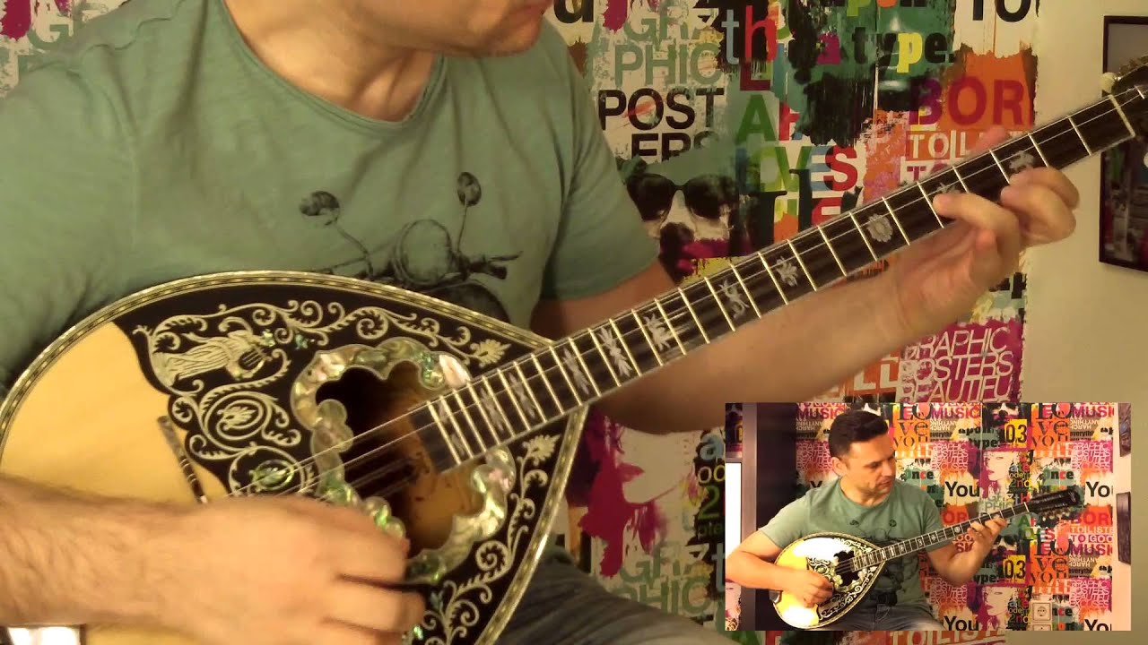 το ζε'ι'μπεκικο της ευδοκιας μαθημα στο μπουζουκι