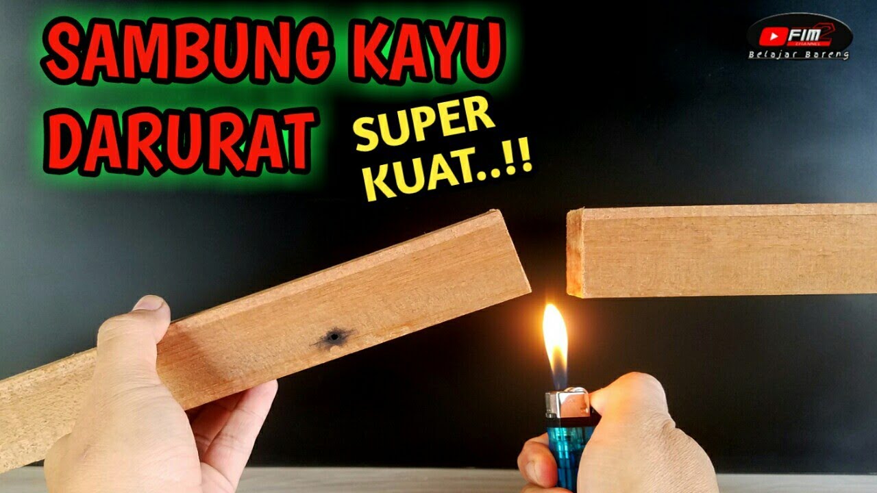 CARA MUDAH MENYAMBUNG KAYU KASO DENGAN CARA SEDERHANA HASILNYA SANGAT KUAT||CONNECT WOOD TO WOOD