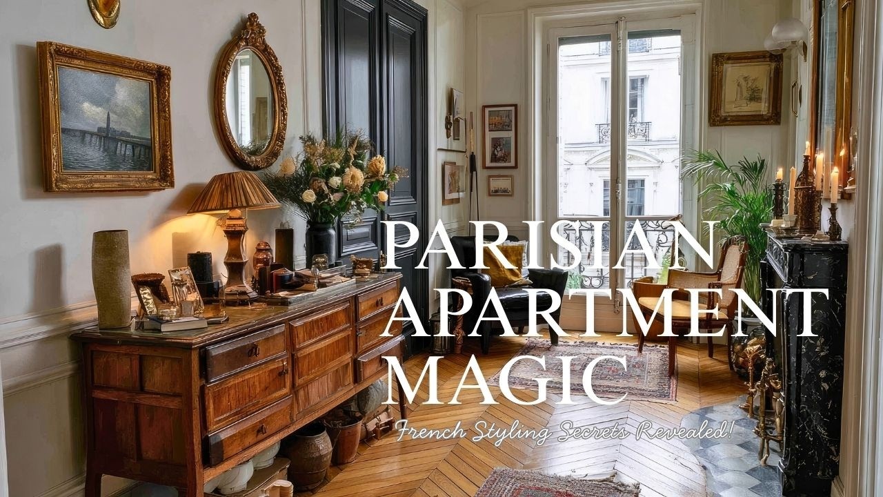 Parisian Elegance: Sensory Interior Styling for a Refined Home