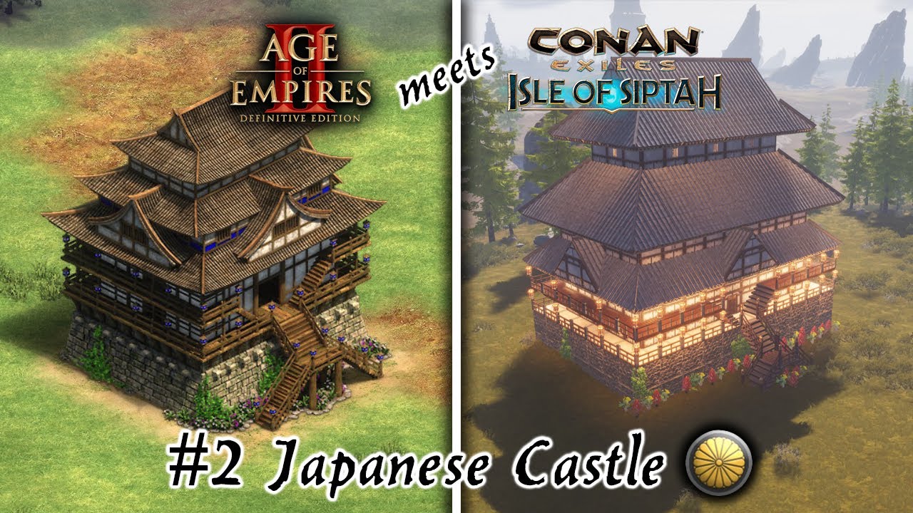 CONAN EXILES MEETS AGE OF EMPIRES #2 THE JAPANESE CASTLE
