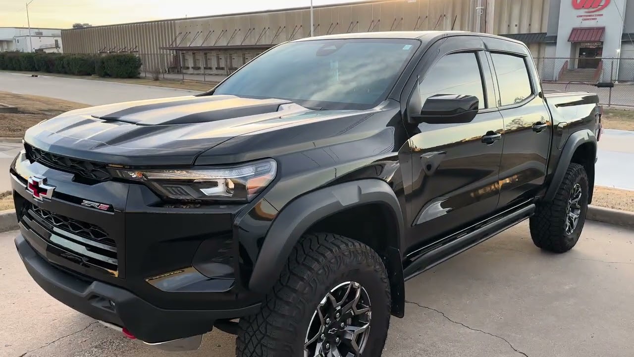 Tulsa Auto Wraps | White Glove Auto | Chevrolet Colorado | XPEL Fusion Ceramic Coating | Walk-around