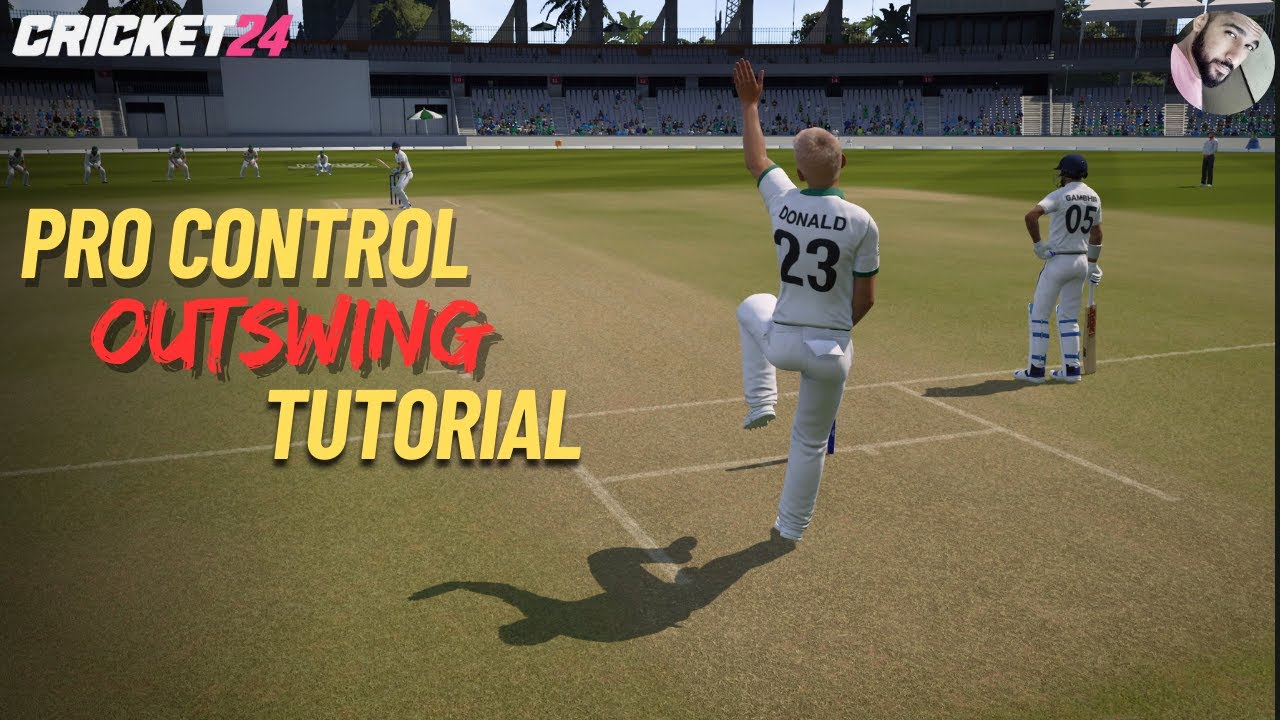 Outswing Tutorial for BEGINNERS | Cricket 24 (Pro Control)