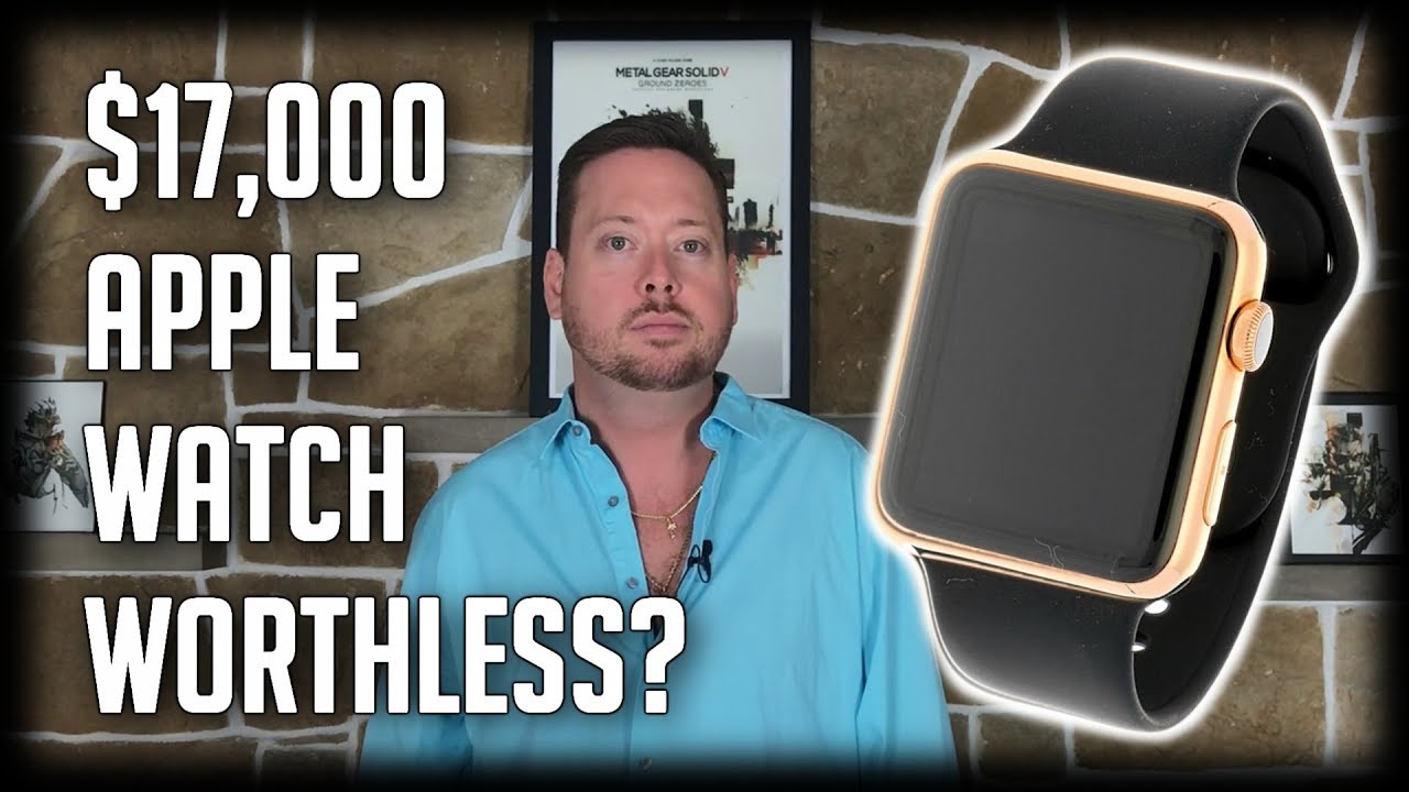 Solid 18K Gold Apple Watch Fails to Retain Value