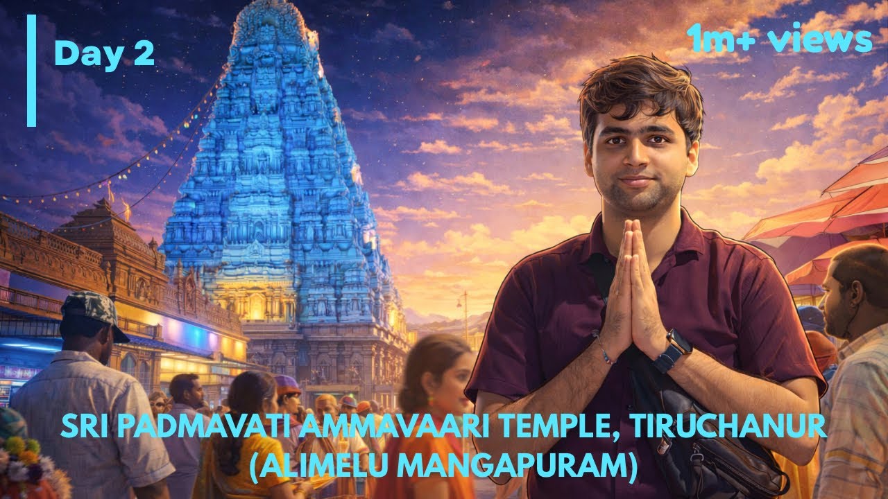 First Step 👣 Before Tirupati Balaji Darshan 🙏 | Maa ❤️Padmavati Temple Tiruchanur”🚩🤫