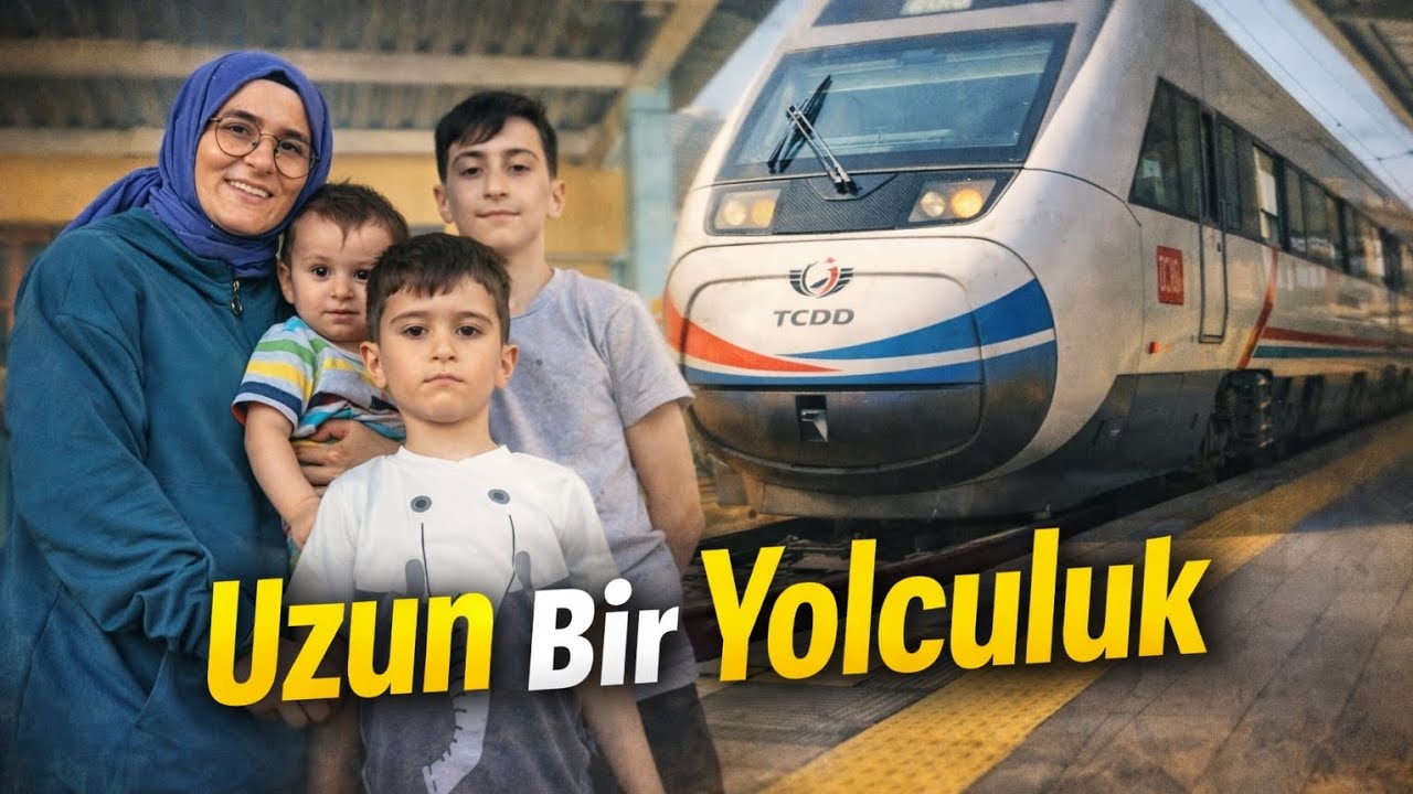 ANKARA 'DAN DİYARBAKIR 'A TRENLE GİTTİK 🚅YOLCULUK VLOG
