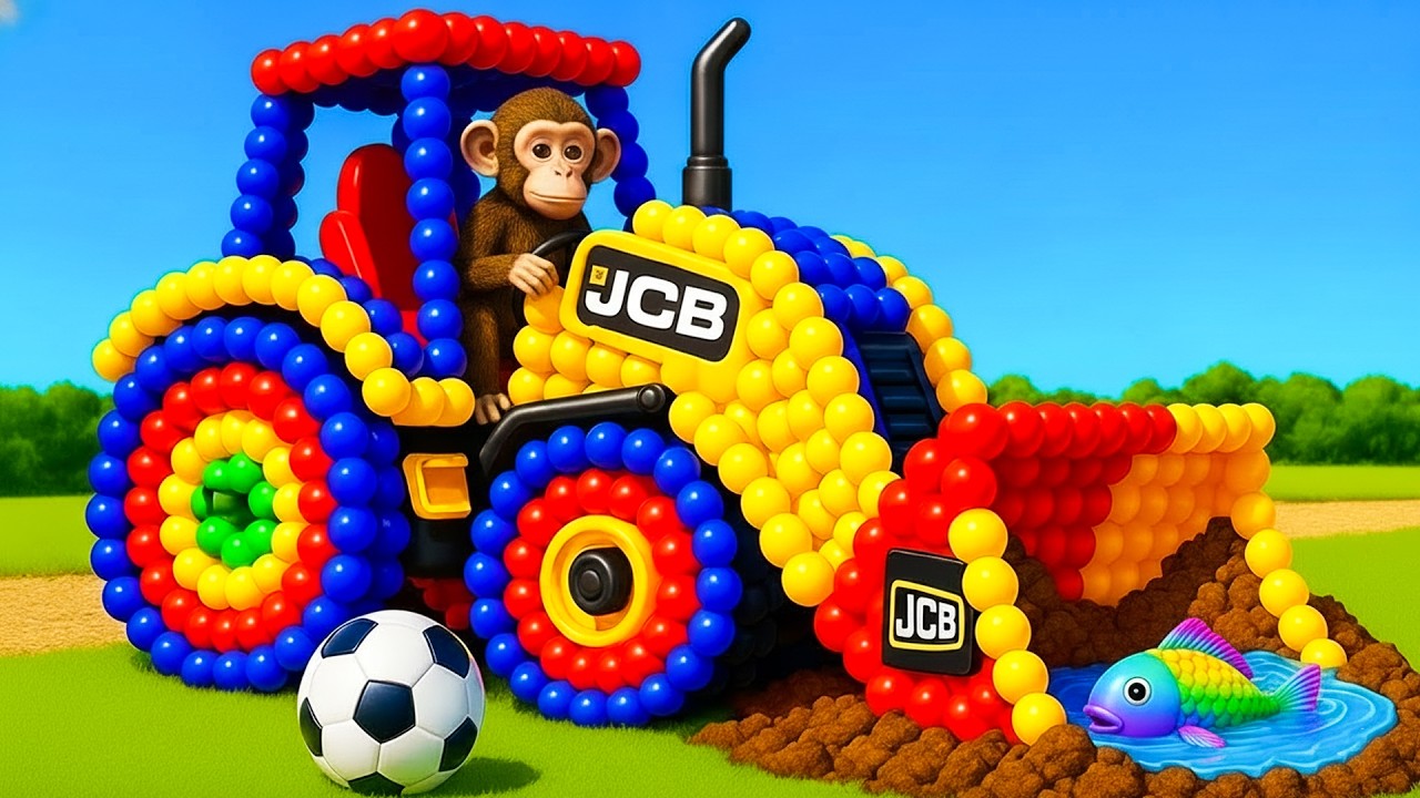 The mascot vibrato assistant JCB placed on the football field is popular, co-produced & creative