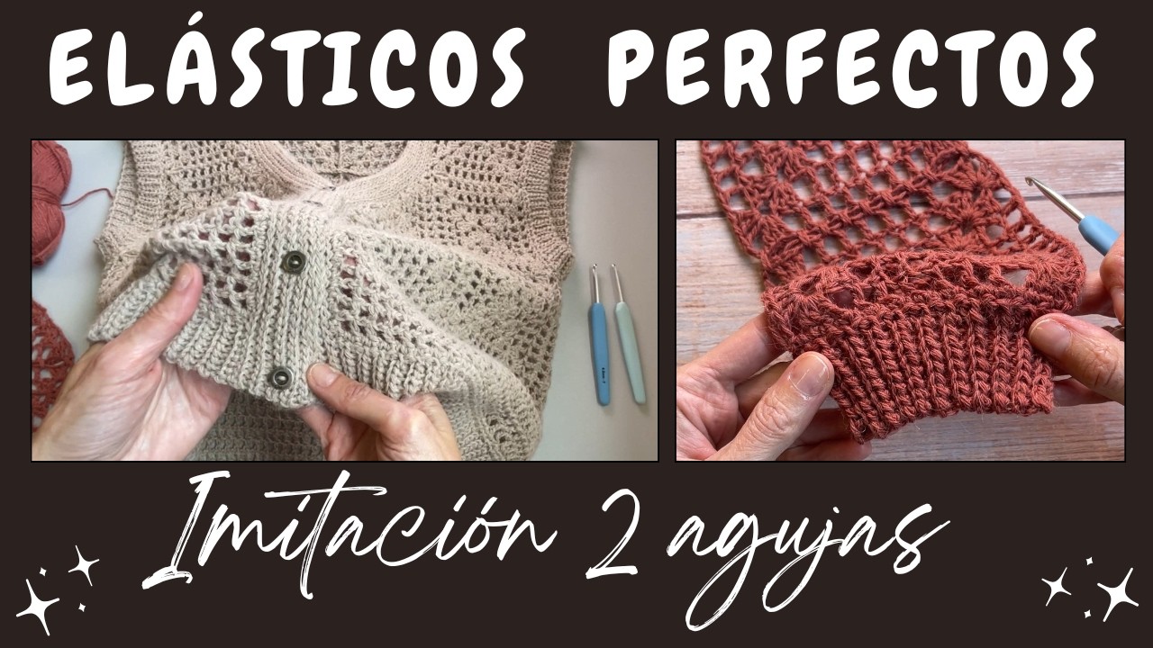No creerás que esto es crochet | Técnica Knit-Look | Nivel Avanzado
