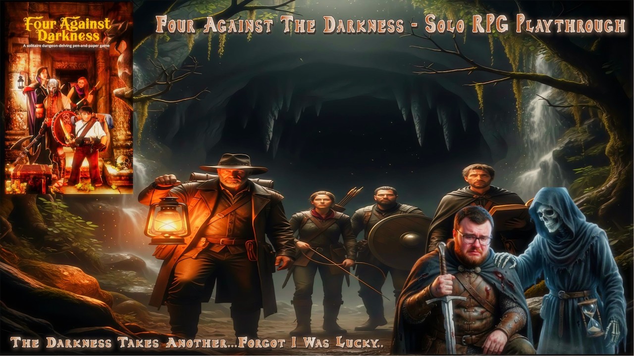 Solo Play - Four Against The Darkness Episode 5: Half The Size, But Full Of Life!