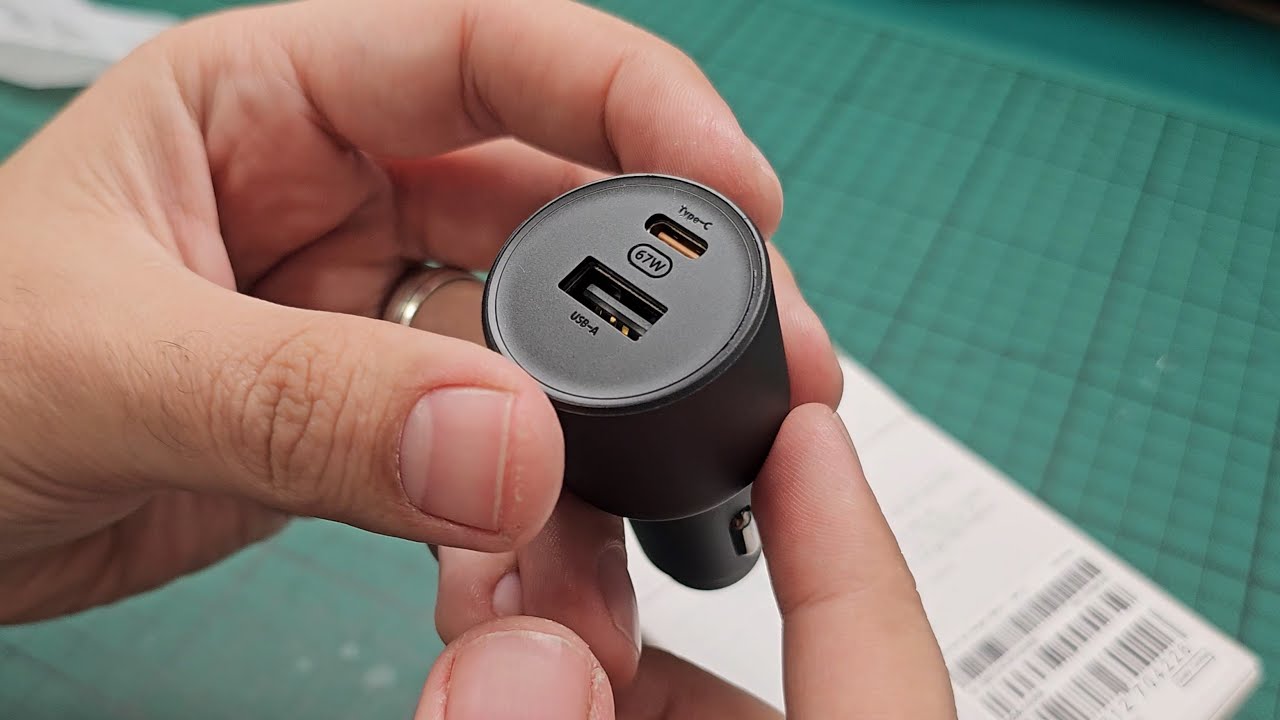 Xiaomi 67W Car Charger (USB-A + Type-C) - unboxing, impressions and full test