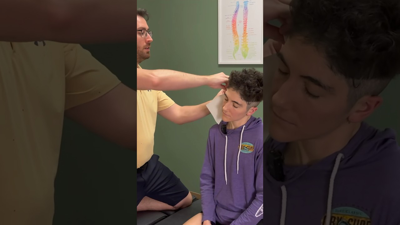 These are some loud ear POPS!! Whoa!!! #ear #congestion #pop #shorts #viral #chiropractic #orlandofl