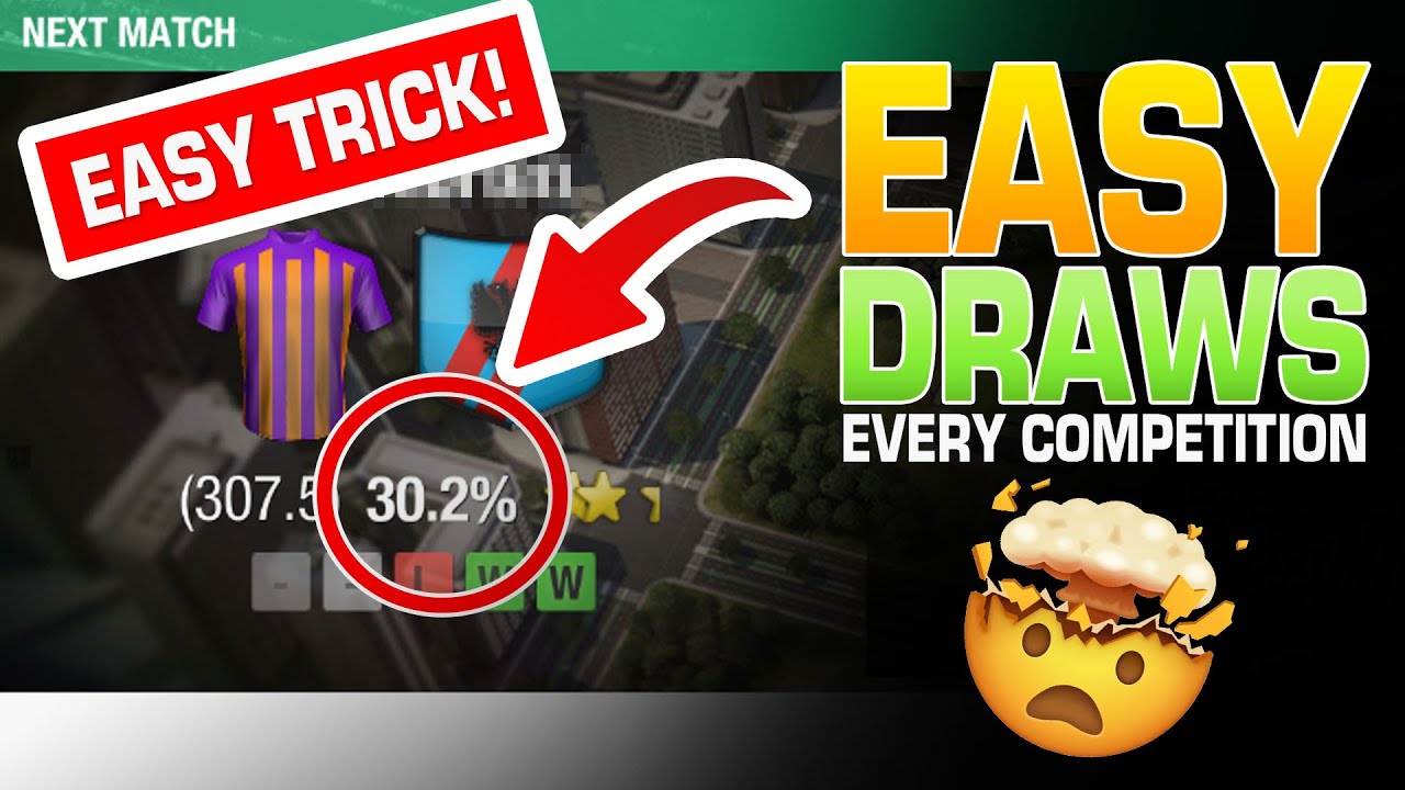 HOW TO GET **EASY OPPONENTS** IN EVERY COMPETITION!?🤯| Top Eleven 2023