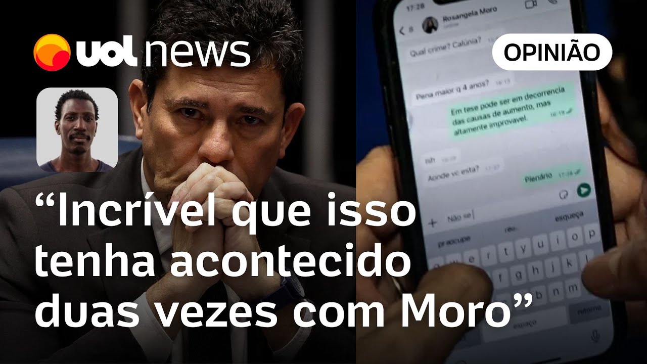 Moro vira r&eacute;u: Novo flagra de mensagens mostra sagacidade pol&iacute;tica incr&iacute;vel, ironiza Ronilso