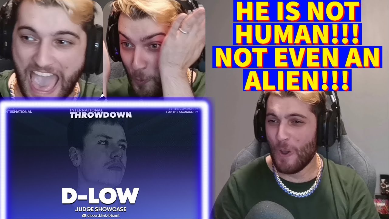 D-LOW 🇬🇧 | Judge Showcase | International Throwdown (REACTION)