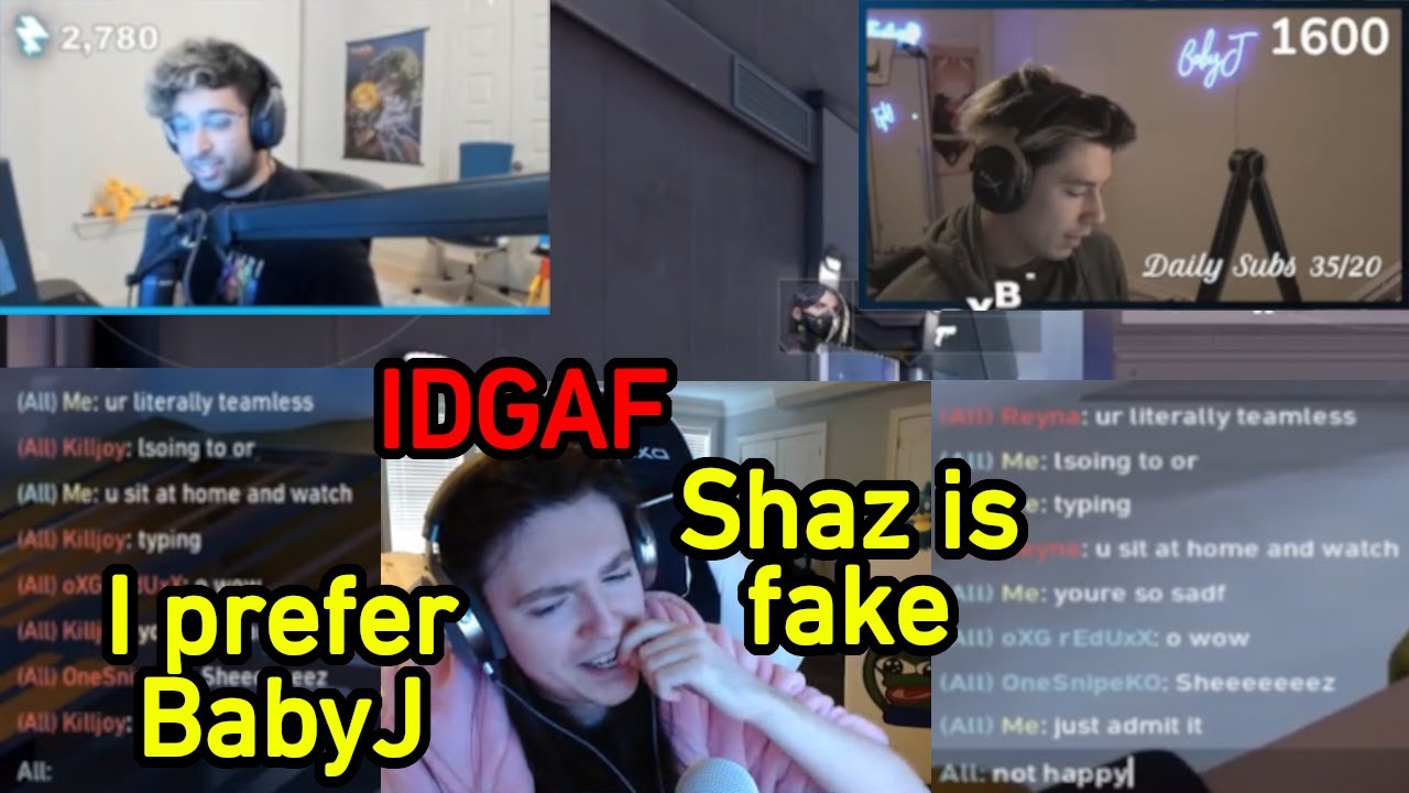 CODEY Reacts to BabyJ & ShahZaM BEEF 😂