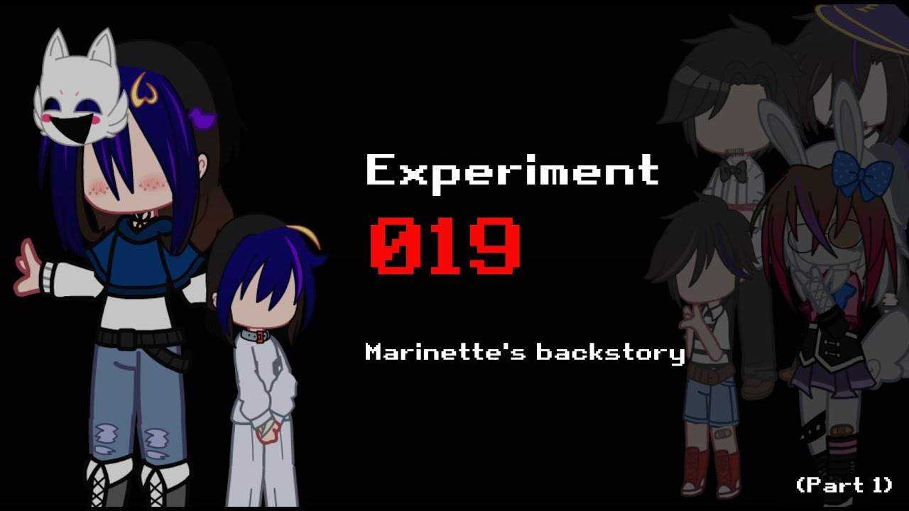 ||⚠️Experiment 019⚠️|| A Marinette's backstory mini series || (Part 1) || FNaF x MLB