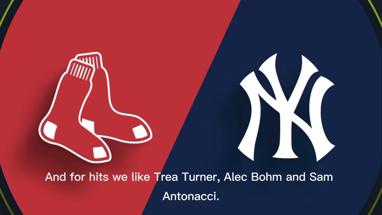MLB Parlay Today ! Yankees vs Red Sox - $25 to win $300   Phillies vs White Sox 