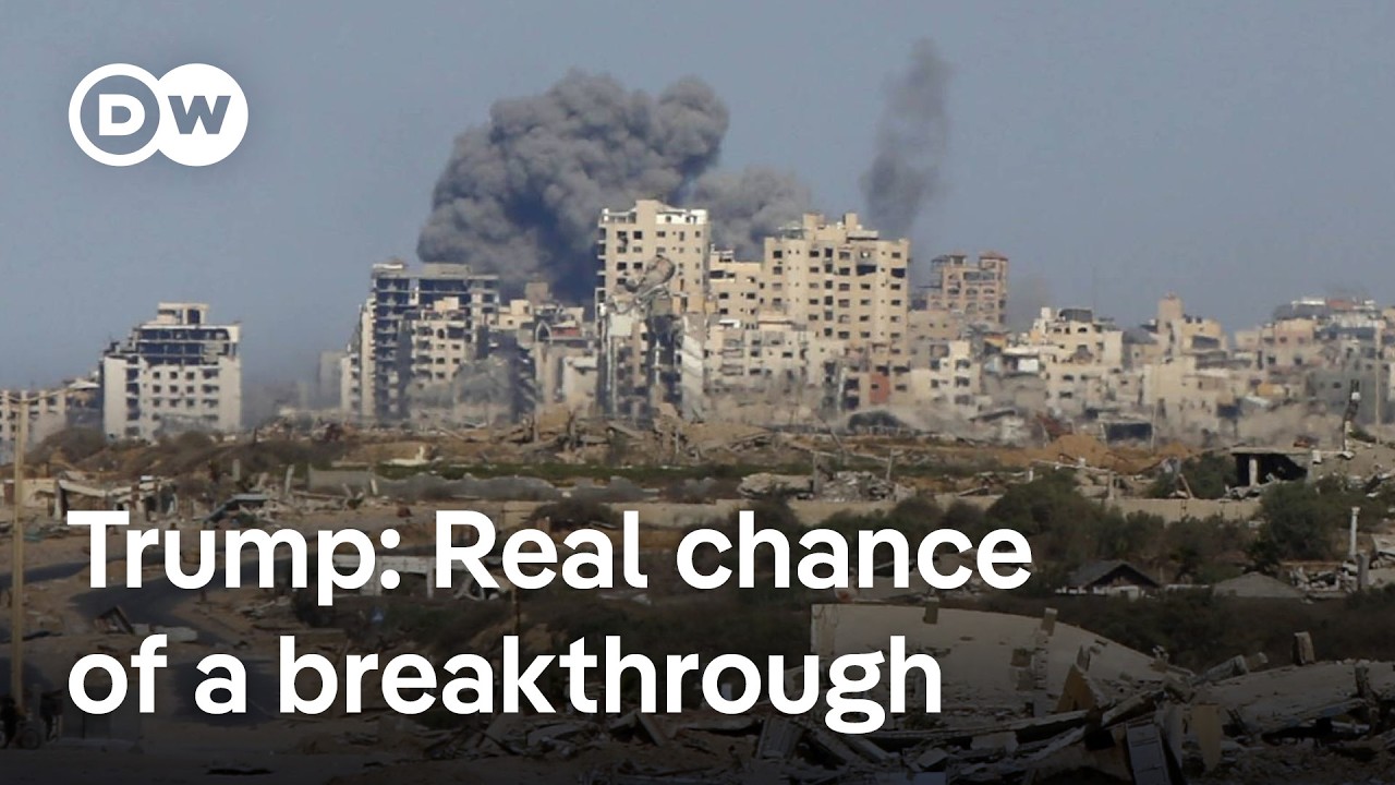 US, Turkey, Qatar envoys arrive for Gaza talks in Egypt | DW News