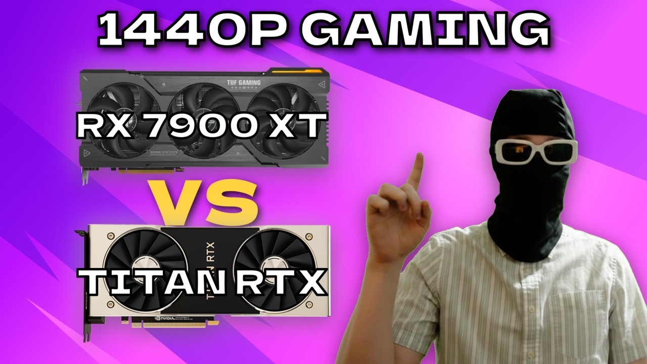 RX 7900 XT vs Titan RTX (1440p Gaming Benchmarks)
