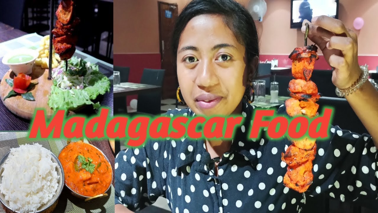 Madagascar Food. Restaurant Little India, Ankazomanga, Antananarivo.