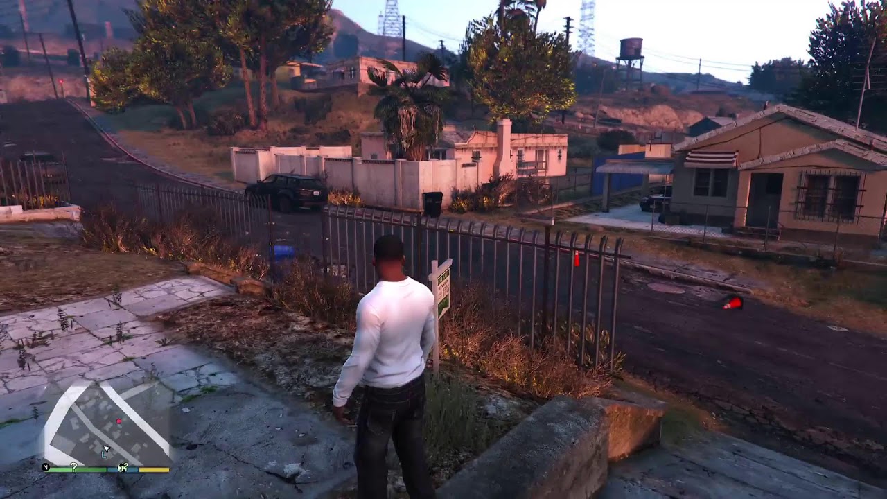 Juagando GTA 5