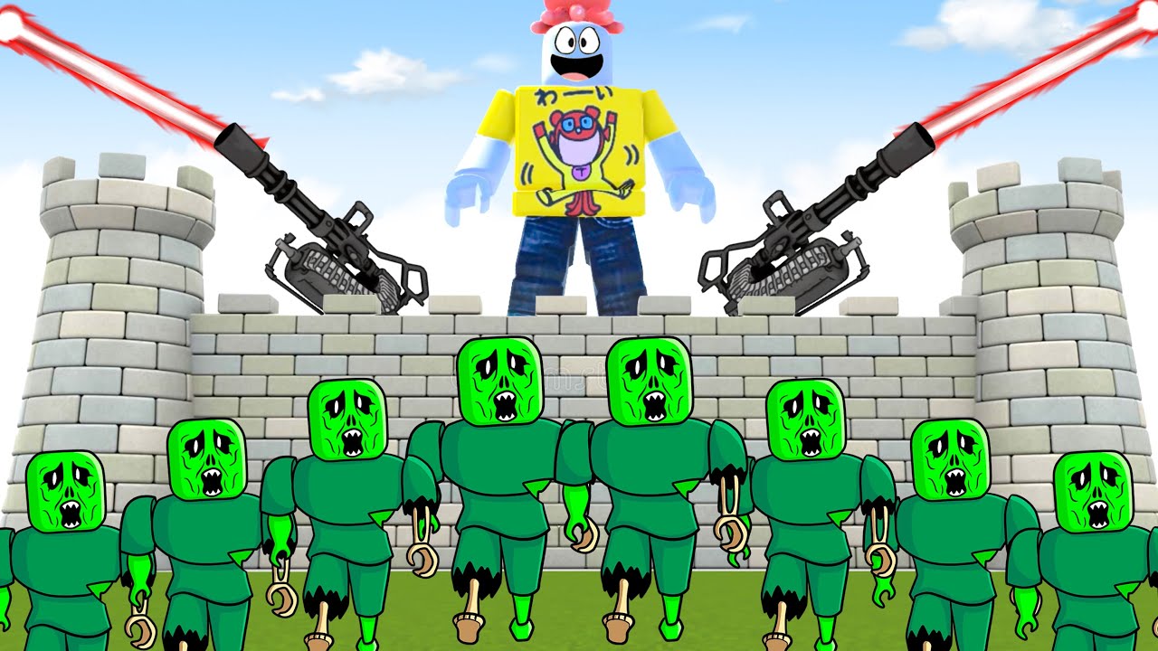ゾンビがいる世界で最強セキュリティハウスを作ろうロブロックス【 Roblox 】
