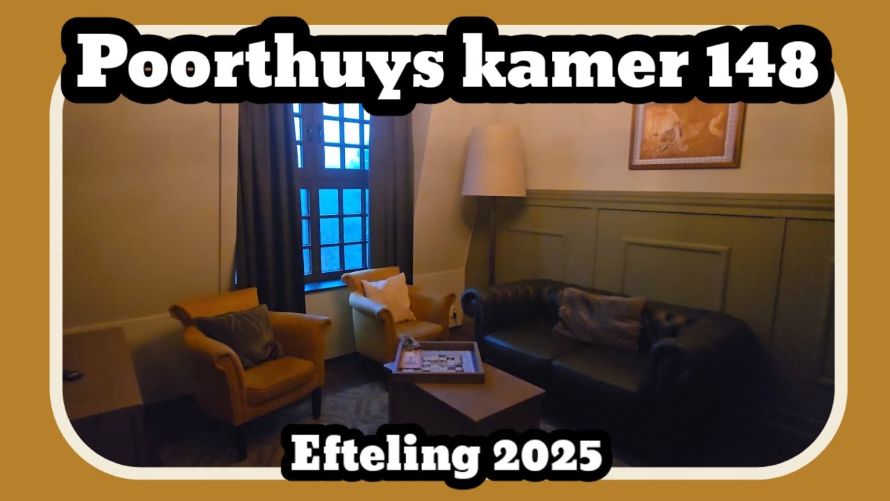 Poorthuys kamer 148 in bosrijk [Efteling 2025]