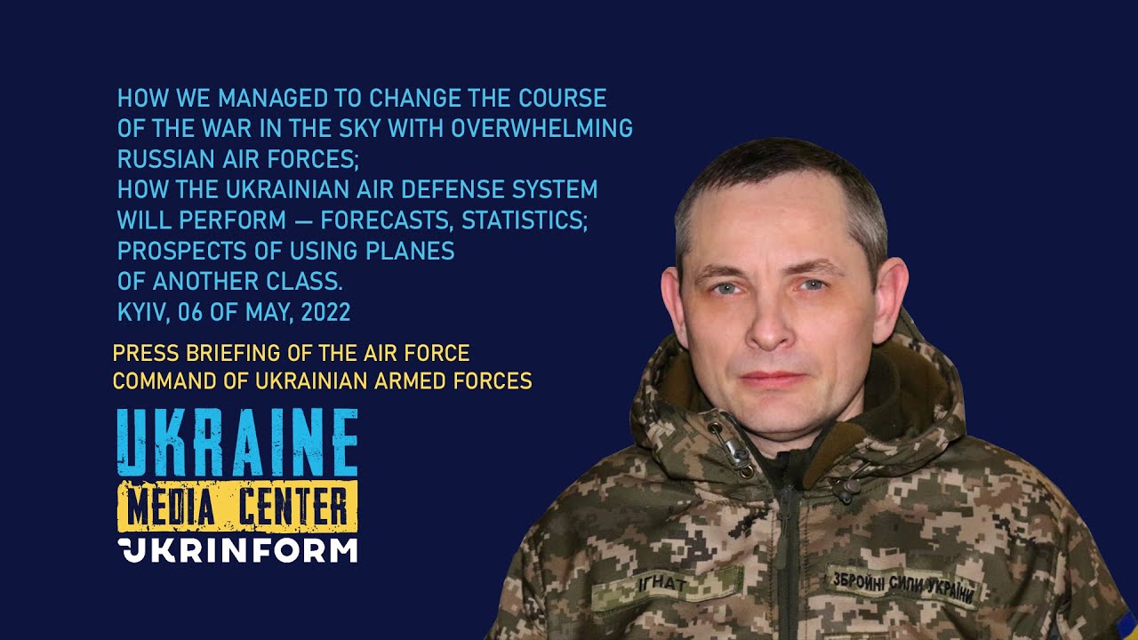 Yuriy Ihnat, Spokesperson of the Air Force Command of Ukrainian Armed Forces
