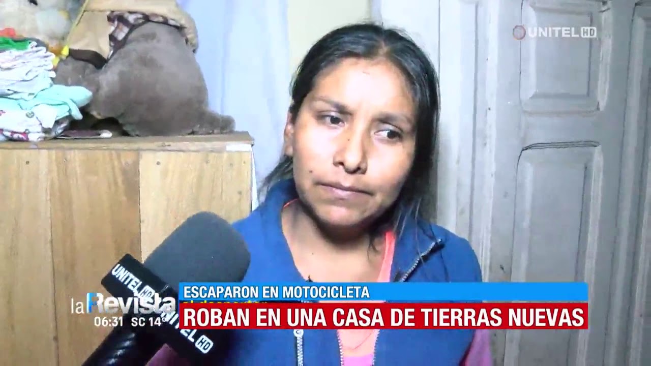 Roban en una casa de tierras nuevas, se llevaron  cerca de Bs. 4 mil