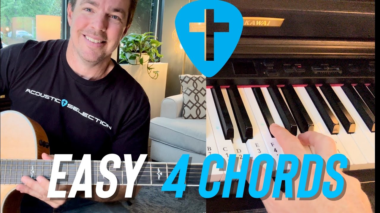 Matt McCoy 4 Chords on Guitar & Piano | Easy Lesson for Complete Beginners