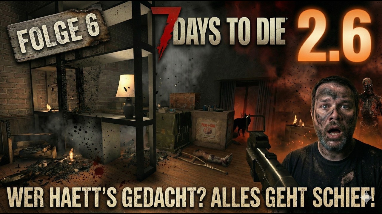 WER HÄTTE DAS GEDACHT?! 🔥 Alles geht schief! | 7 Days to Die 2.6 (Folge 6)