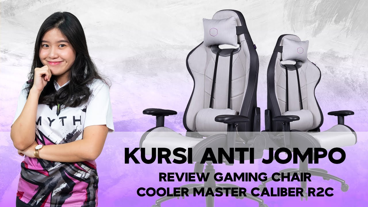 KURSI ANTI JOMPO ⎮REVIEW GAMING CHAIR COOLER MASTER CALIBER R2C