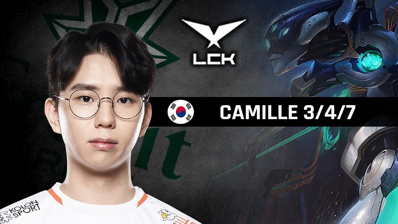 Highlights BRO Morgan with Camille - LCK Spring 2022
