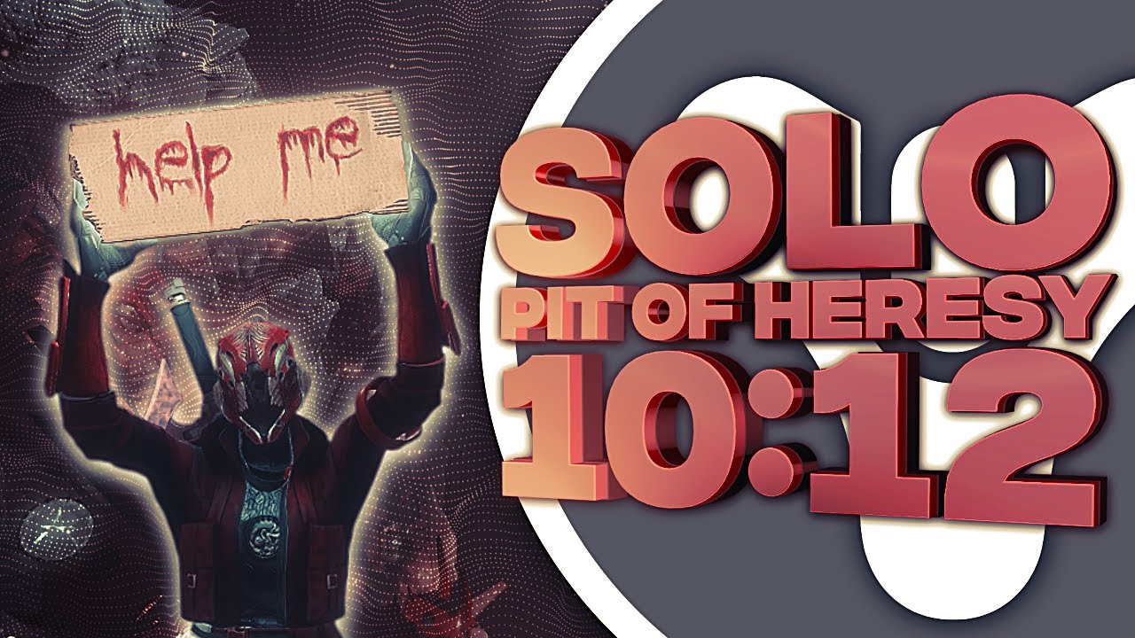 Solo Pit of heresy World Record Speedrun in 10:12