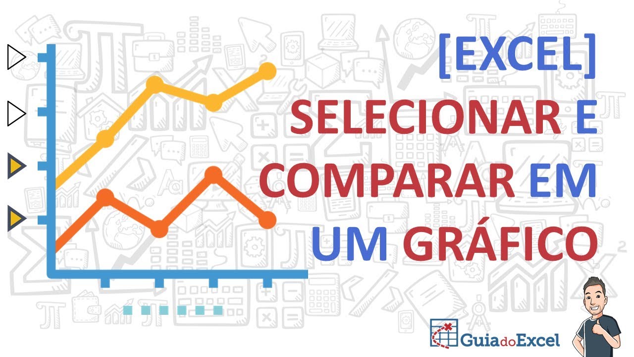 [Excel] Gráfico comparativo de linhas - Exemplo Brasileirão 2018 1º turno