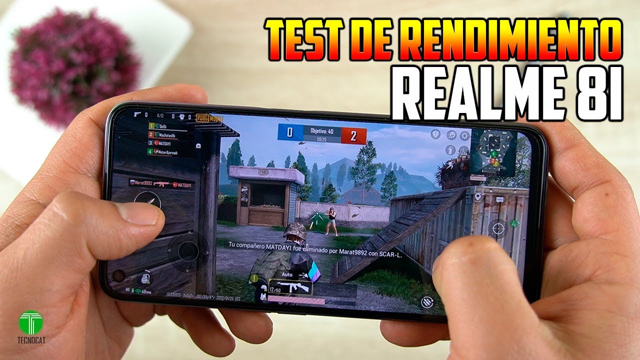 Realme 8i Pruebas de Rendimiento | Tecnocat