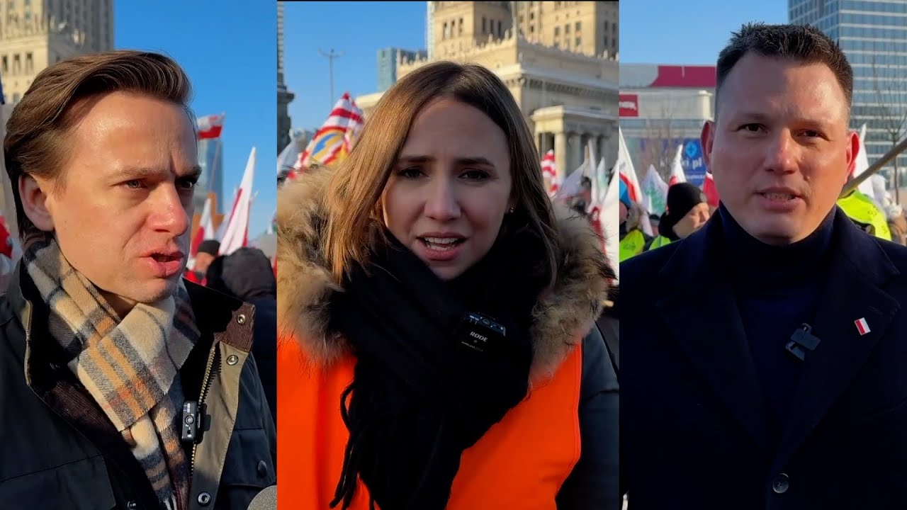 Wielki protest rolnik&oacute;w w Warszawie przeciwko MERCOSUR!