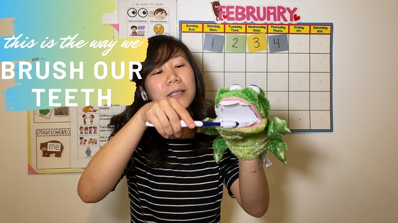 This Is The Way I Brush My Teeth | Tune of Do You Know The Muffin Man | Preschool Song