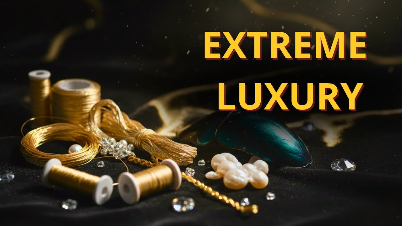 The Most Expensive haute couture embroidery materials in the world